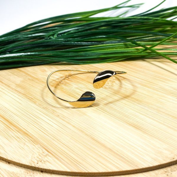 Bracelete com duas folhas - Imagem 2