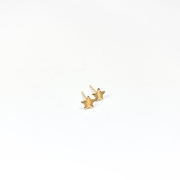 Brinco de estrela dourado - Imagem 3