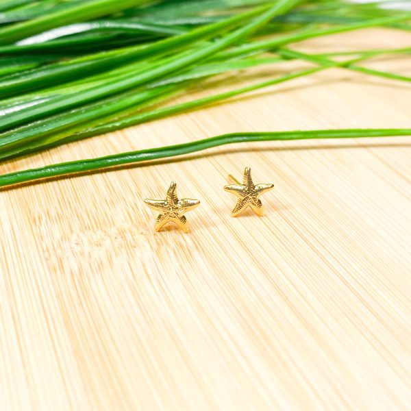 Brinco de estrela dourado - Imagem 2